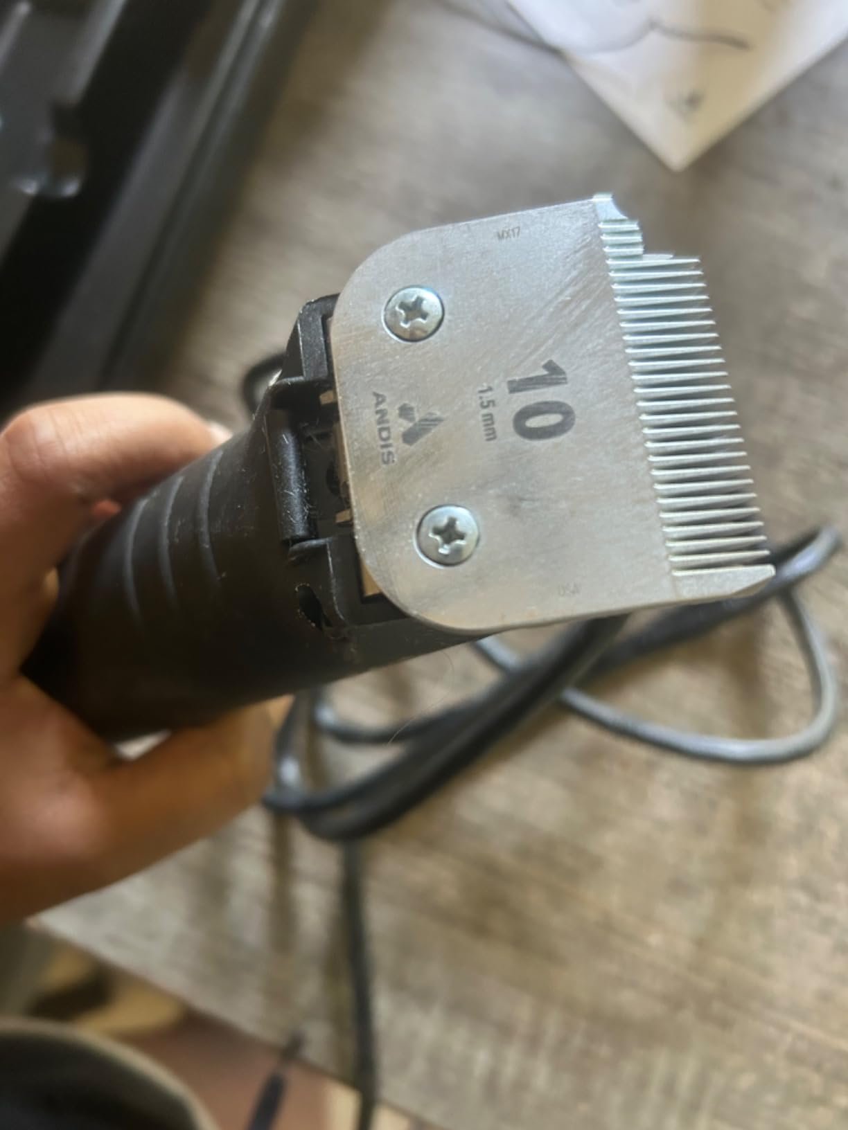Andis 2‑Speed Pet Clipper photo review