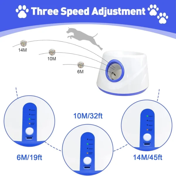 Adjustable Dog Ball Launcher Toy