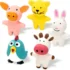 Farm‑Animal Squeaky Dog Toys