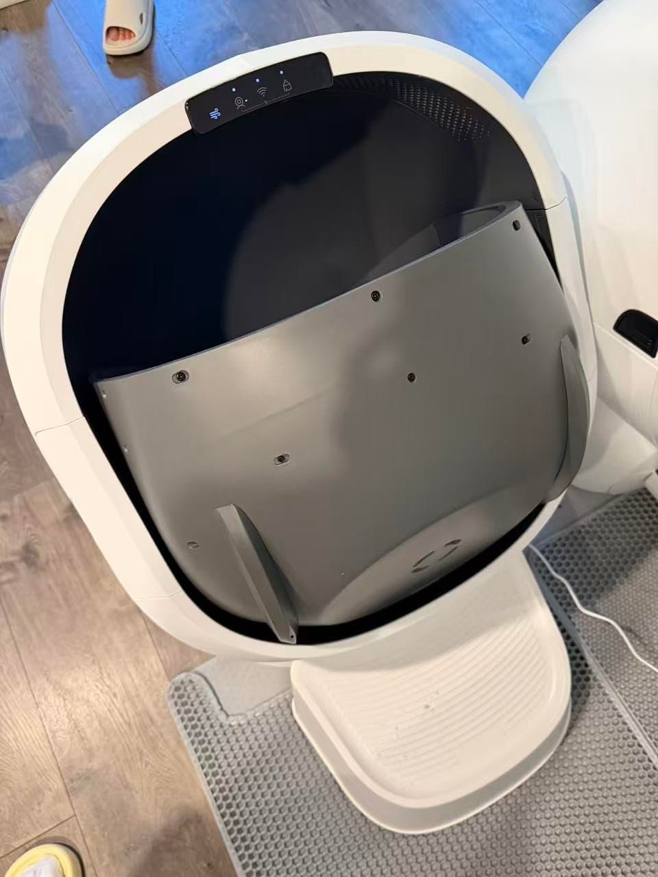 AI‑Powered Open‑Top Litter Box photo review