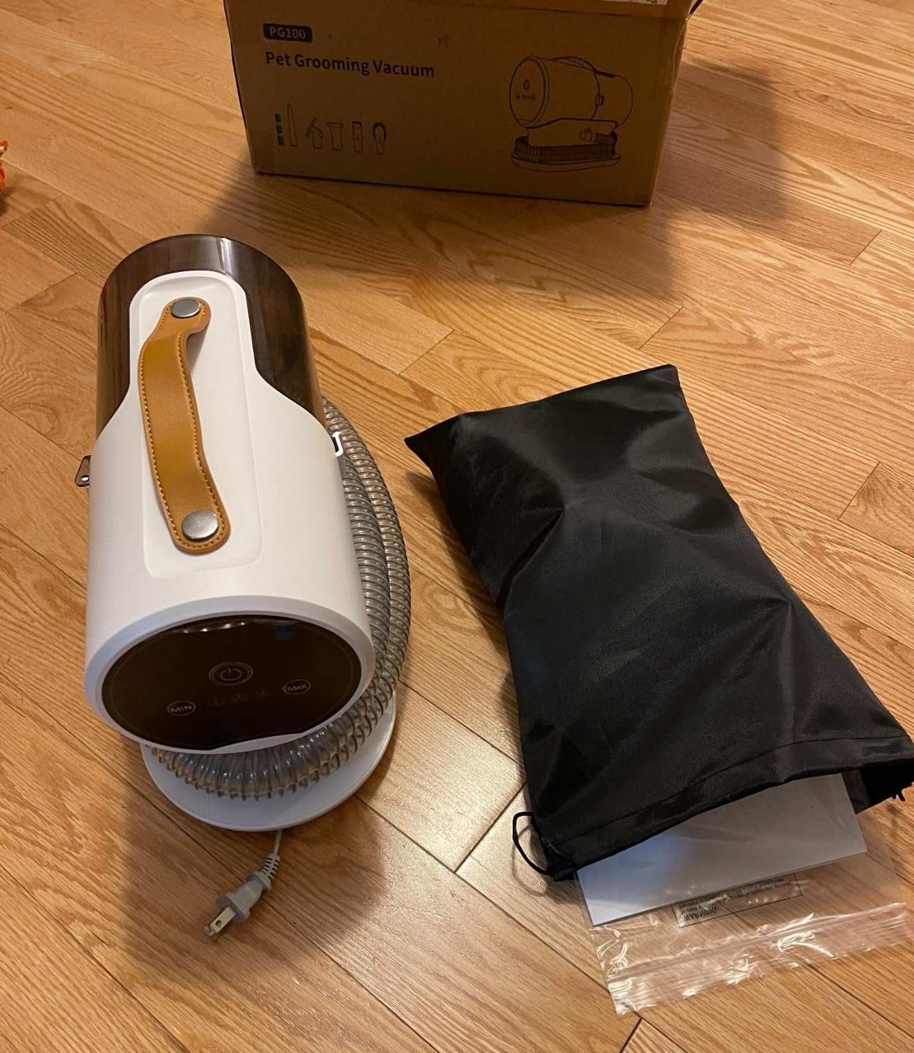 Pet Grooming Vacuum Kit photo review