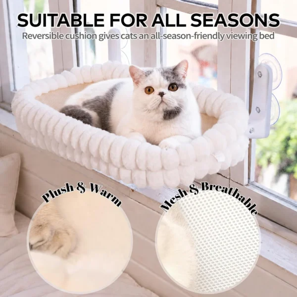 718HdczLuCL._AC_SL1500_ Cheerpals Foldable Cat Window Perch