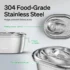 718T7Lo4+5L._AC_SL1500_ Petlibro 3L Stainless‑Steel Fountain