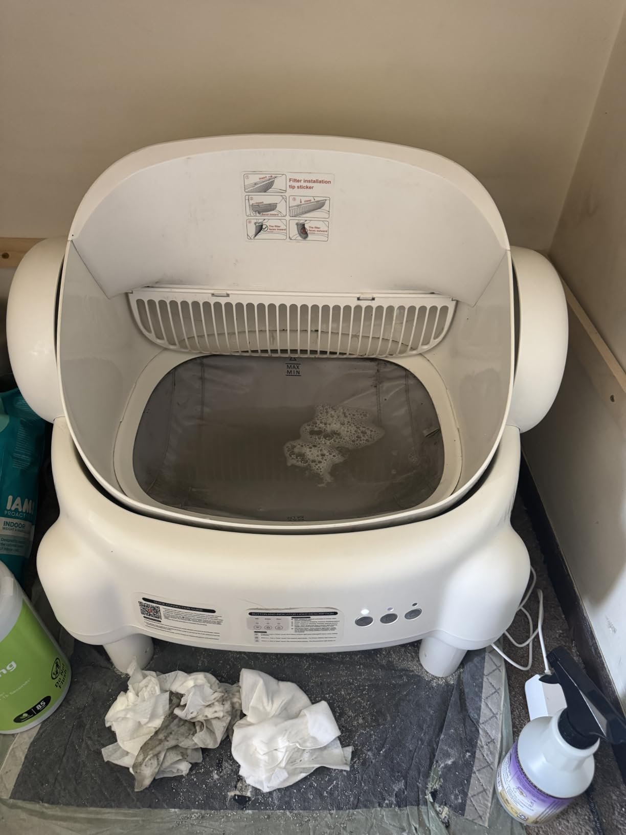 Paruuntys Automatic Litter Box photo review