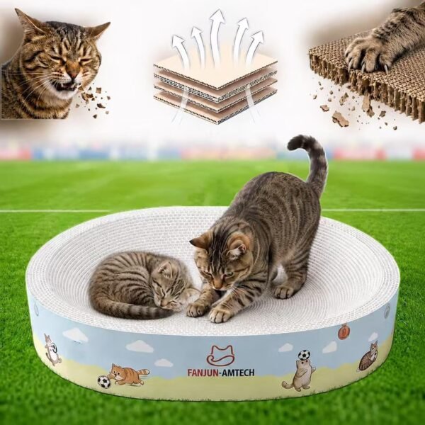 71B2hBcg06L._AC_SL1254_ Large Cardboard Cat Scratcher Bed