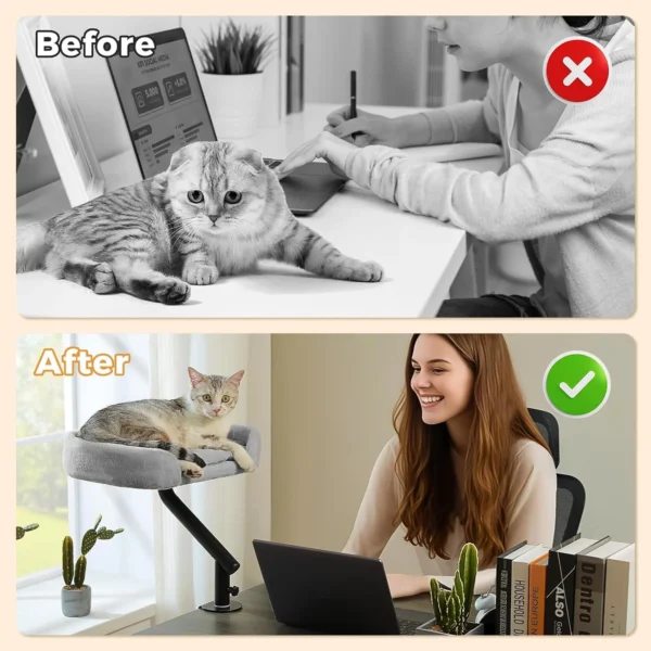 71E7j0vucSL._AC_SL1500_ Pawz Road Rotating Cat Desk Bed