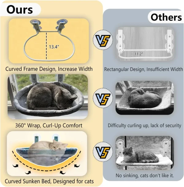 Glow‑in‑Dark Cat Hammock
