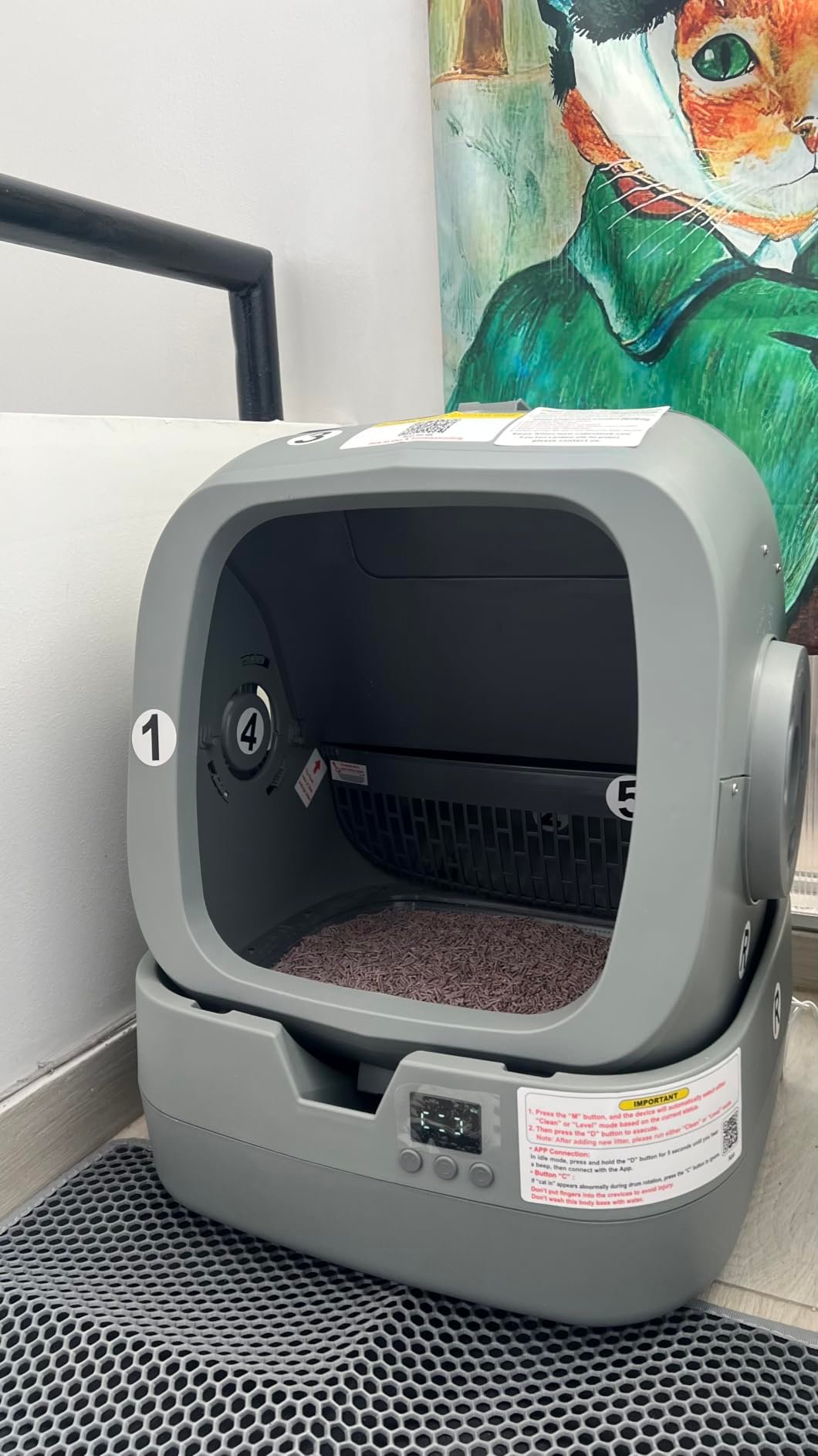 Smart Automatic Cat Litter Box photo review
