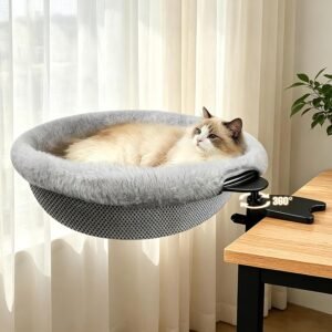 Rotating Desk Cat Bed