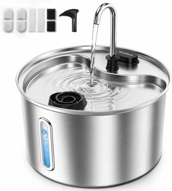 3.5L Stainless Steel Cat Fountain