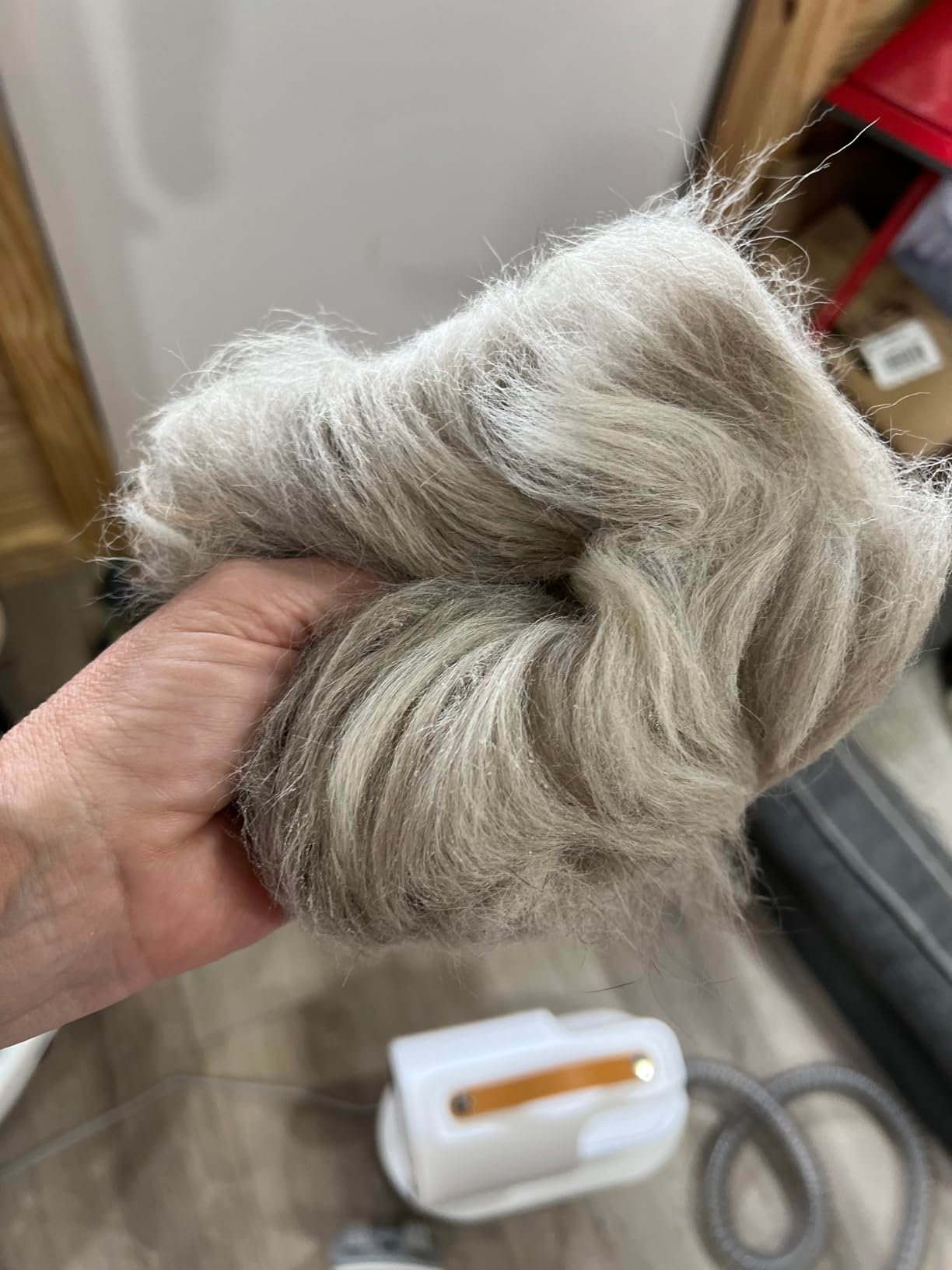 Pet Grooming Vacuum Kit photo review