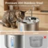 3.5L Stainless Steel Cat Fountain