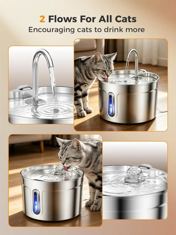 2.2L Ultra‑Silent Cat Fountain