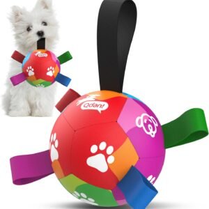 QDAN Durable Dog Soccer Balls