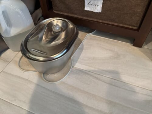 Petlibro 3L Stainless‑Steel Fountain photo review