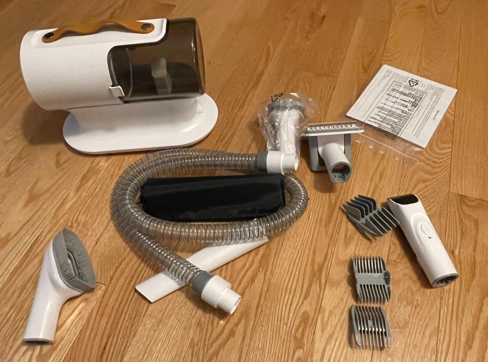 Pet Grooming Vacuum Kit photo review