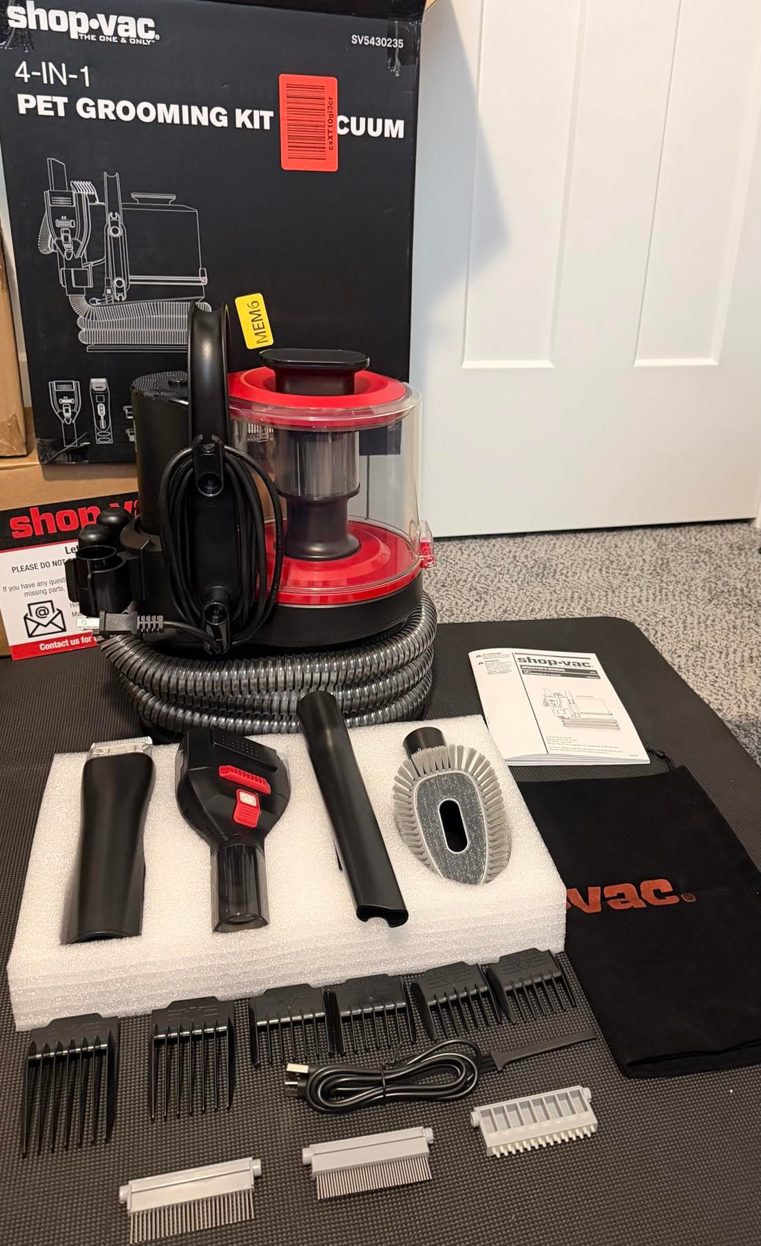 Shop‑Vac Pet Grooming Vacuum photo review