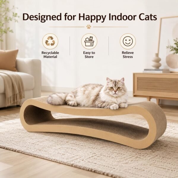 71tiujQVJhL._AC_SL1254_ Simple‑Deluxe Infinity Cat Scratcher