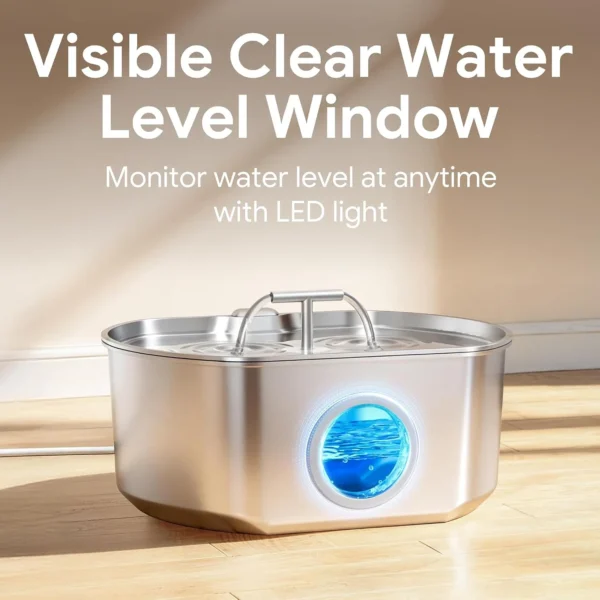 7L/236oz Large‑Volume Pet Fountain