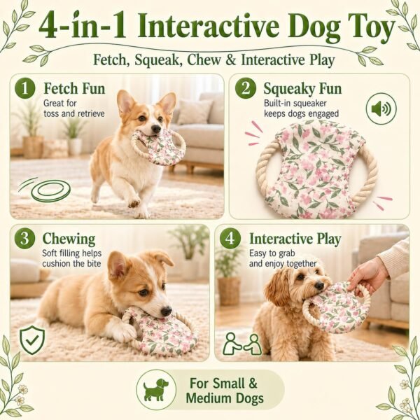 71zOIMsl2tL._AC_SL1254_ 2‑Pack Cotton Rope Dog Frisbees