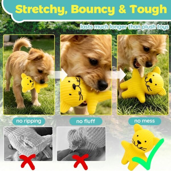 Farm‑Animal Squeaky Dog Toys