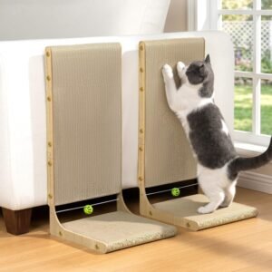 8155a88hQlL._AC_SL1500_ L‑Shape Cat Scratcher 2‑Pack