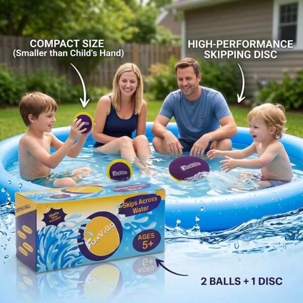 Water Bouncing Ball & Disc Set