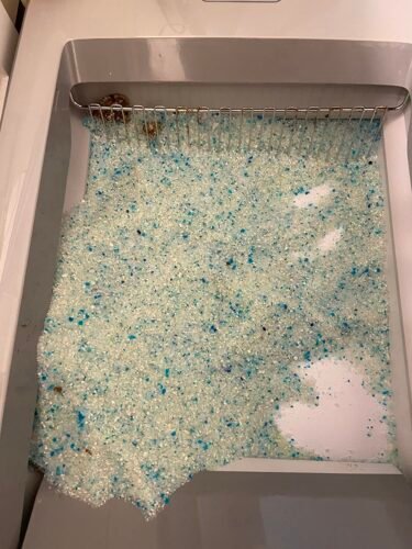 Crystal Pro Uncovered Litter Box photo review