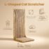 81aVx76SLkL._AC_SL1500_ Smartbean L‑Shape Cat Scratcher