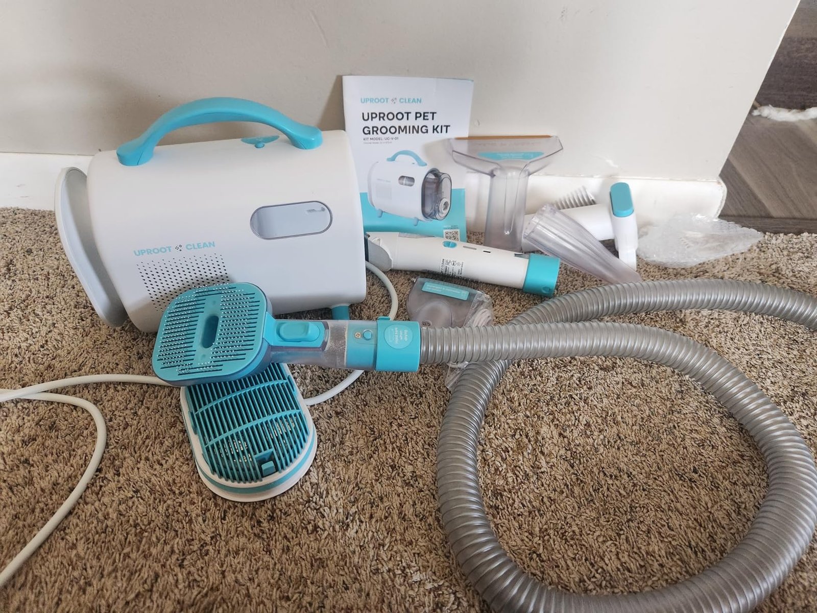 JirPet Hands‑Free Pet Dryer photo review