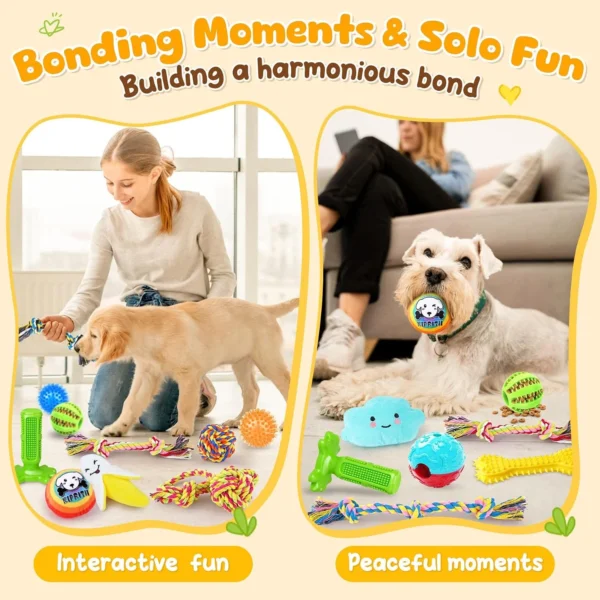 KIPRITII 25‑Pack Dog Toy Set