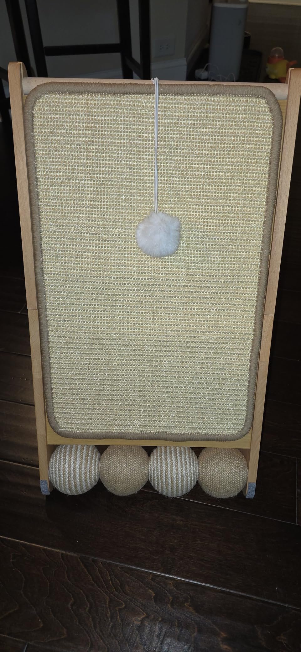 Wooden Sisal Cat Scratcher Ramp photo review