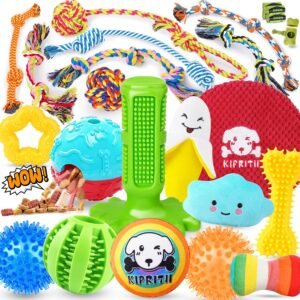 KIPRITII 25‑Pack Dog Toy Set