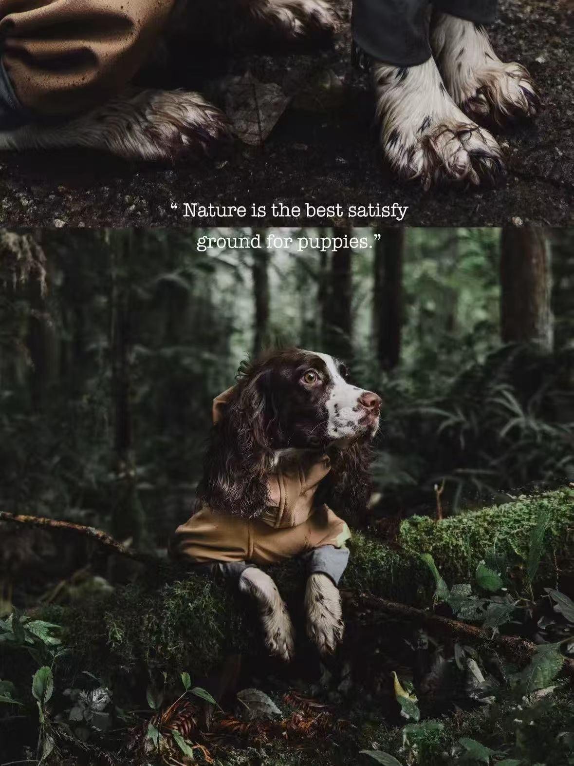 Quality time between a dog and its owner